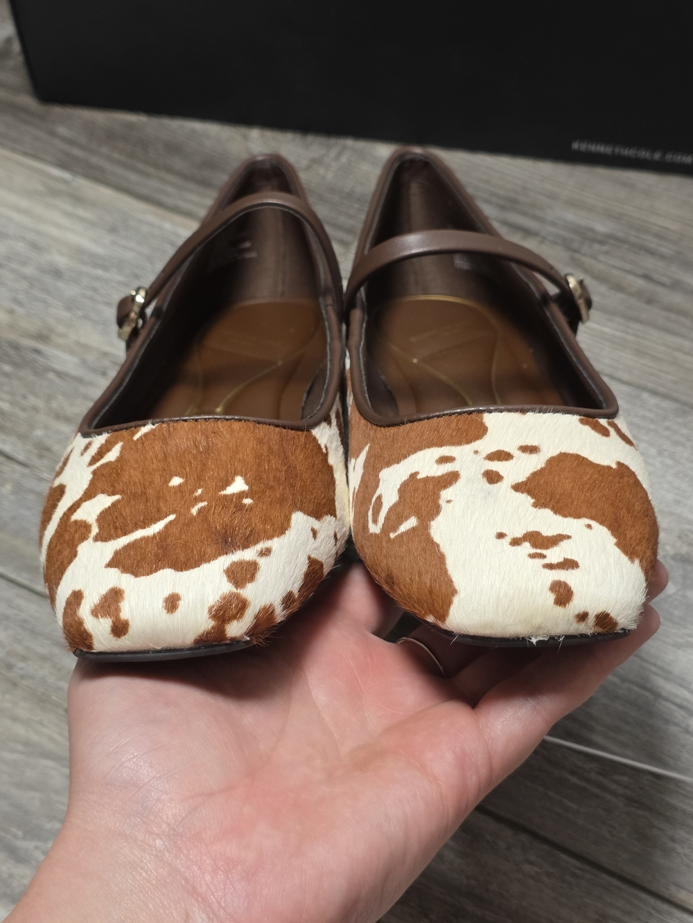 Kenneth Cole New York Women's Cowhide Jasper Ballet Buckle Flats Sz 9 *NWB - Picture 7 of 9